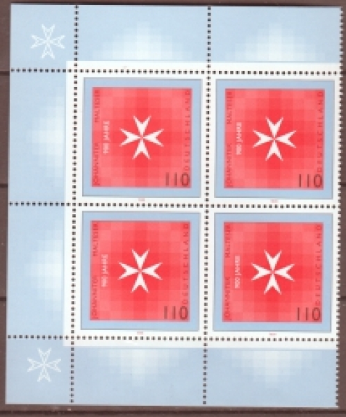 BRD 2047 Viererblock ** - 1999